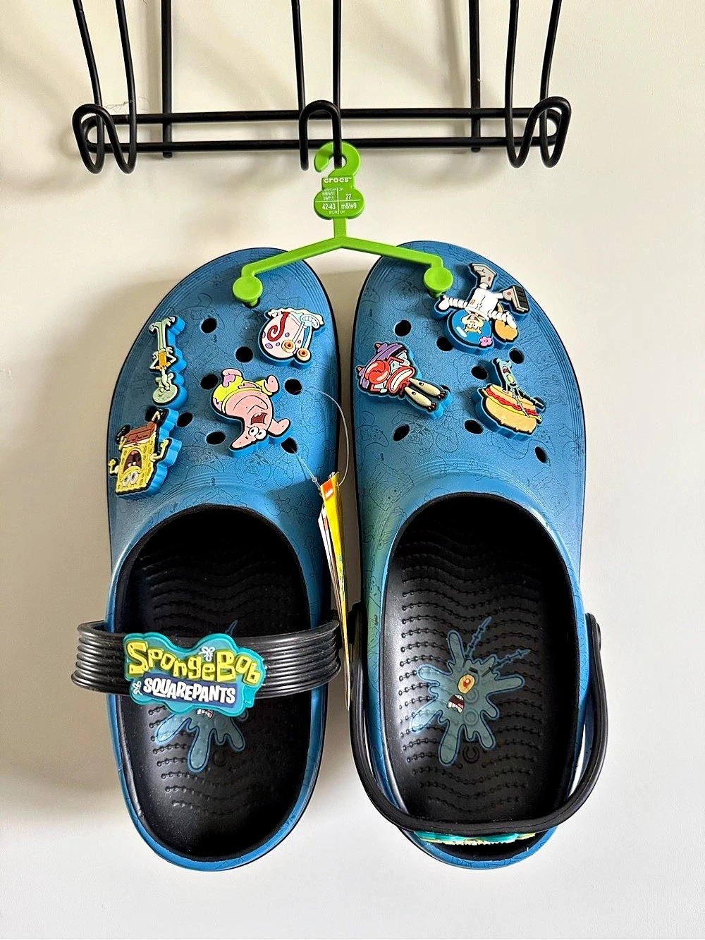 Crocs SpongeBob SquarePants 20th Anniversary Classic Clog Clogs Size 10/11 NWT